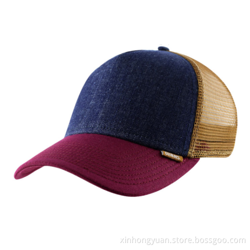 2017 baseball plain denim cap